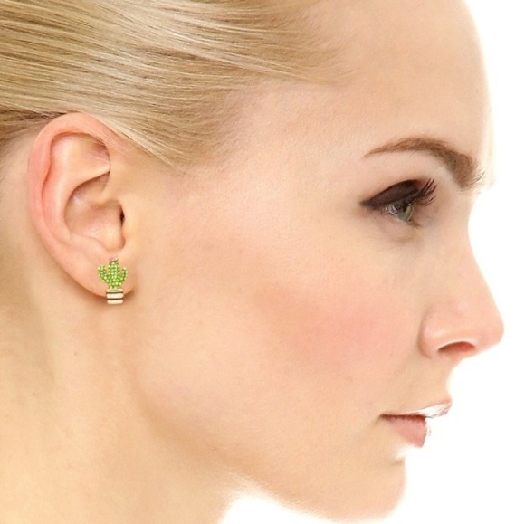 New♠️kate spade Scenic Route Cactus Studs!🌵 - Picture 2 of 2